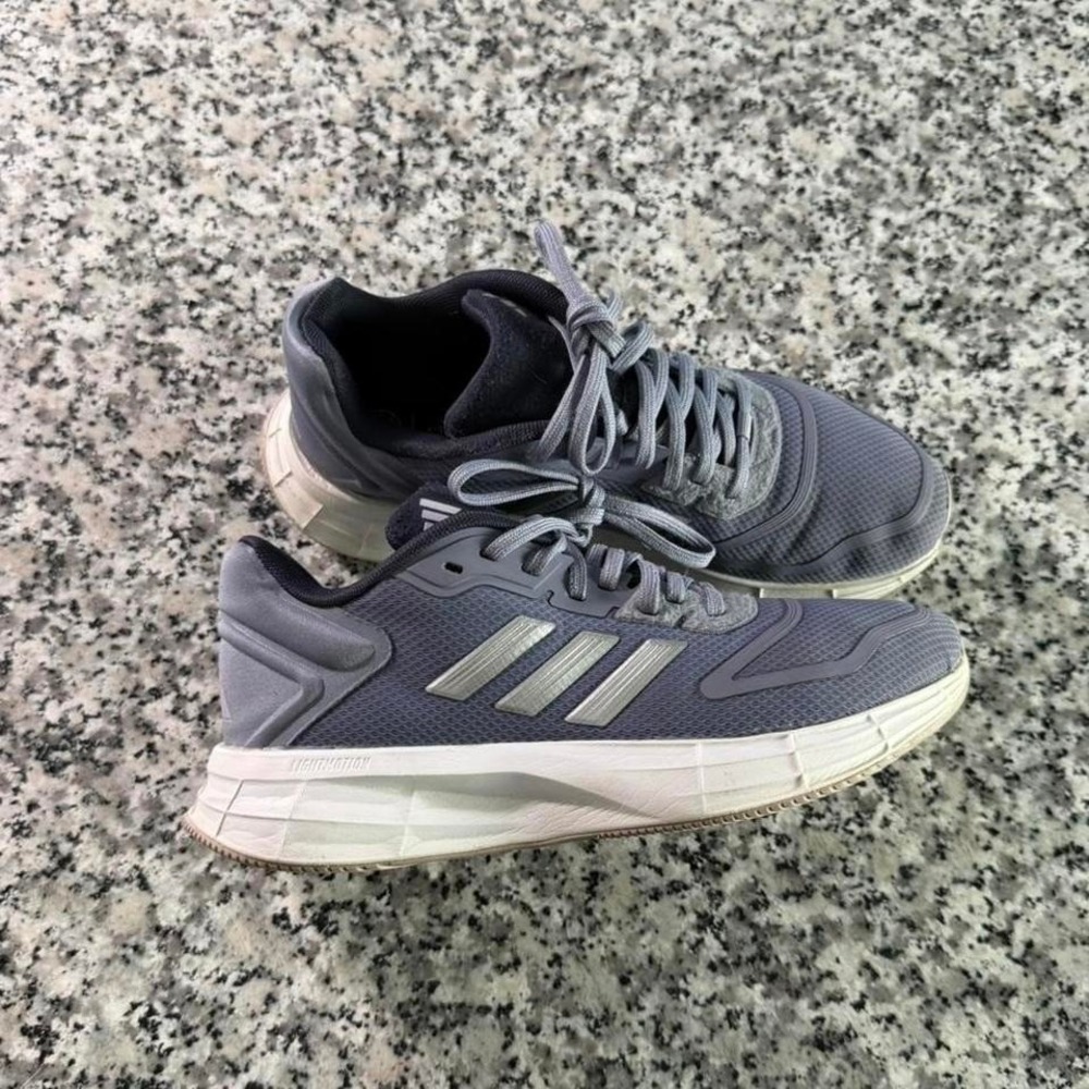 Adidas Duramo SL 2 Silver Violet Running Sneaker‎ Shoe W6 HP2386